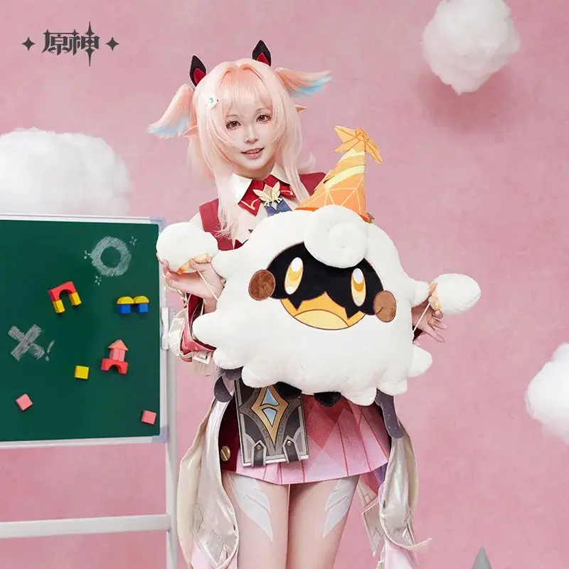 

miHoYo Official Game Genshin Impact Lumi Plush Pillow Linnea Cartoon Doll Desktop Decoration Anime Model Prop Cosplay Xmas Gifts
