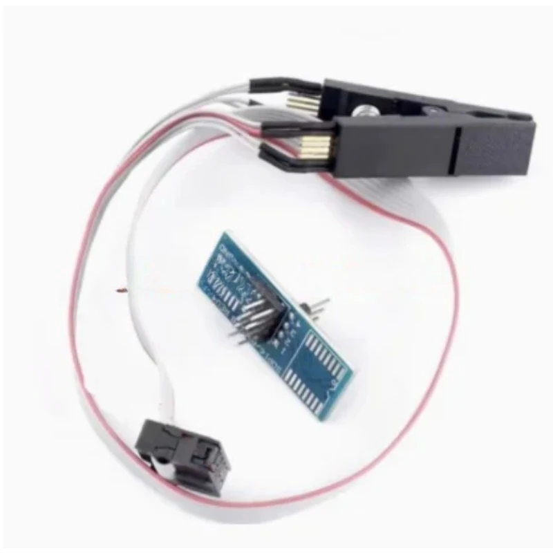 SOP16 to DIP8 programming clip with cable board For CH341A programmer
