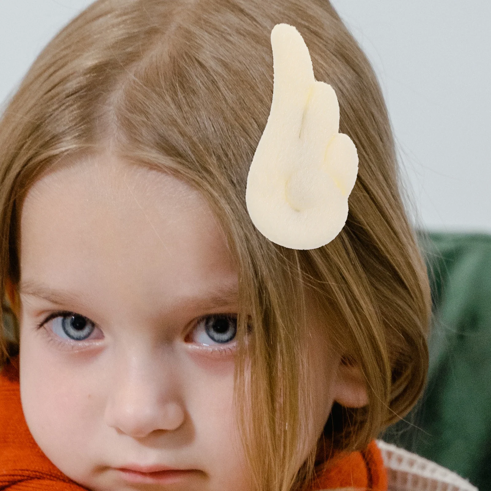 

3 Pairs Girls Angel Wings Hair Clips Soft Kids Barrettes Cute Fashion Accessories For Party Christmas Birthday Toddler