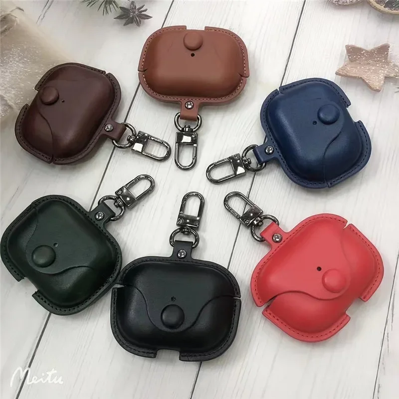 For Airpods Pro 2 Case Leather Business Earphone Case Headset Shell Headphone Cover For Apple Air Pod 3 Pro 2nd Generation 2022