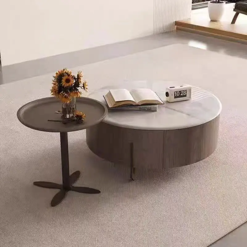 @#2026 Simple Home Furniture Coffee Tables Round Small Tea Table Wholesale Cheap Price Center Table