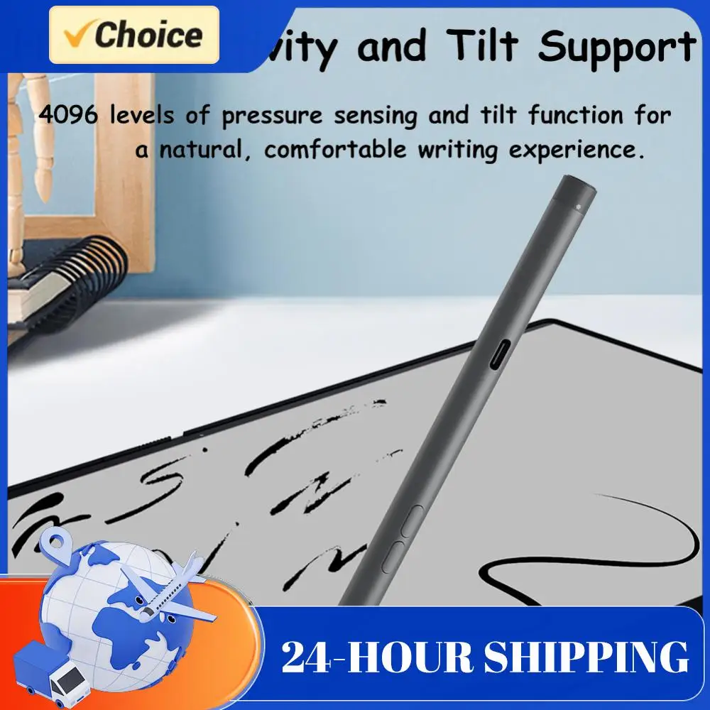 

Перезаряжаемый активный стилус PN7522W с распознаванием наклона для сенсорных экранов, совместимый с Dell Latitude 5350 2-в-1/7320, съемный