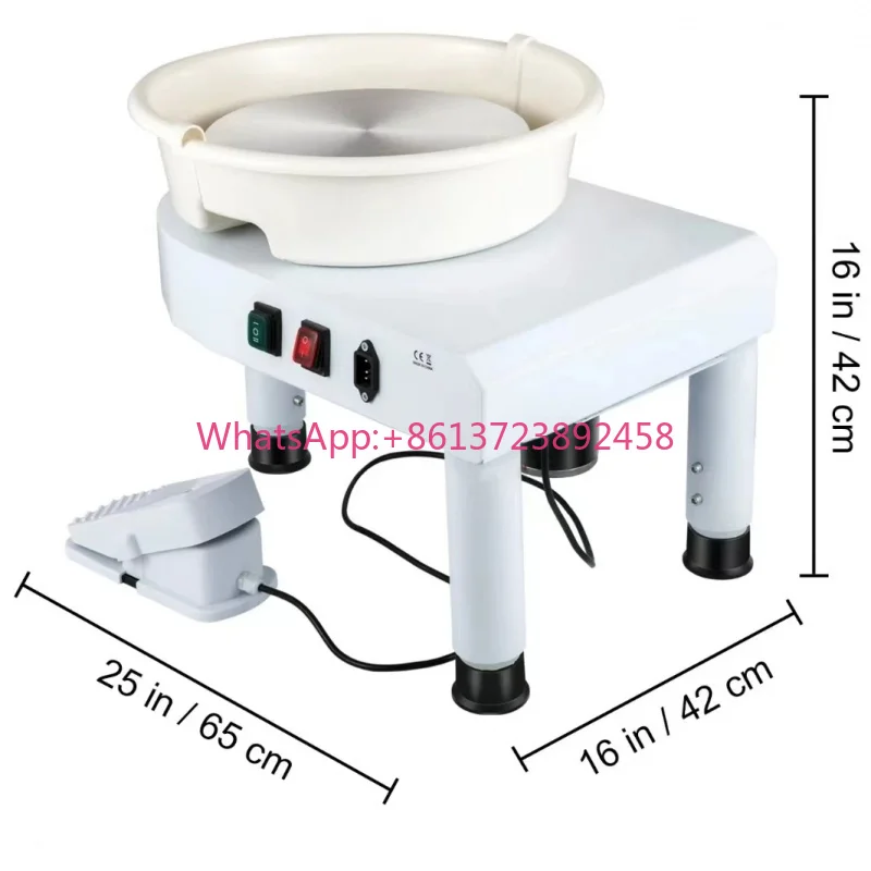 Profsional 4W in/Clay Pottery Wheel Adults and Kids Use