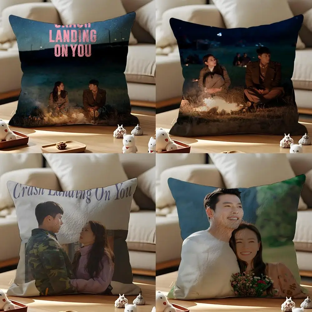 

Чехол для подушки Crash Landing On You KDrama, наволочка с принтом для гостиной, дивана, наволочка и декор для спальни