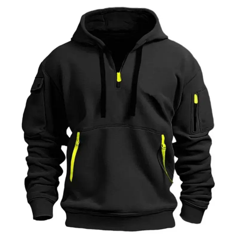 

2024 high-quality men's and women's hooded shoulder sweatshirts, large loose sweaters, fashionable sweatshirts
