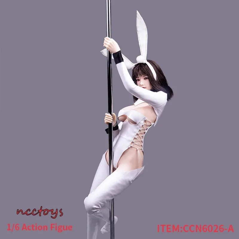 【2025 Q1】ncctoys CCN6026 Escala 1/6 Sexy Bunny Girl Uniforme Body justo para 12 ''TBL Figuras de ação Corpo de bonecas