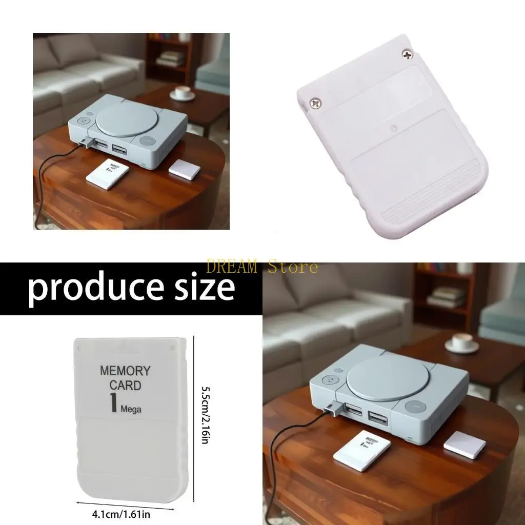 Retro Gaming Memory Card Game Storage Accessories 1M Memory Card Saving Game Data and Progress for Console best sale