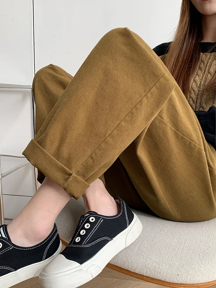 Pants for Women's Spring and Autumn 2023 New High Waist Slim Lantern Pants for Small  Workwear Pants