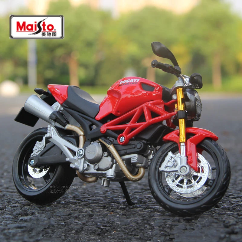 Maisto 1:12 Ducati Monster 696 Alloy Racing Motorcycle Model Simulation Diecast Metal Toy Street Motorcycle Model Childrens Gift