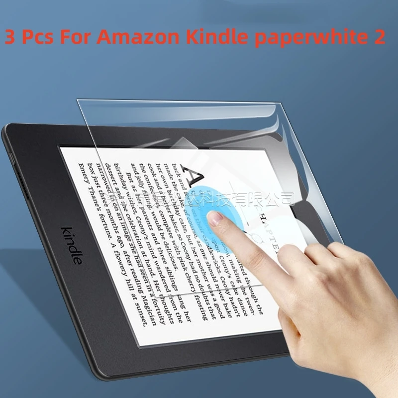 Vidrio templado para Amazon Kindle paperwhite 2, Protector de pantalla, película protectora, 3 piezas