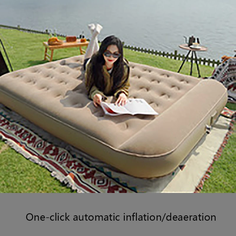 

Автомобильный электрический надувной матрас, полный автоматический надувной матрас, домашний двойной уличный палатка для кемпинга, спальный коврик