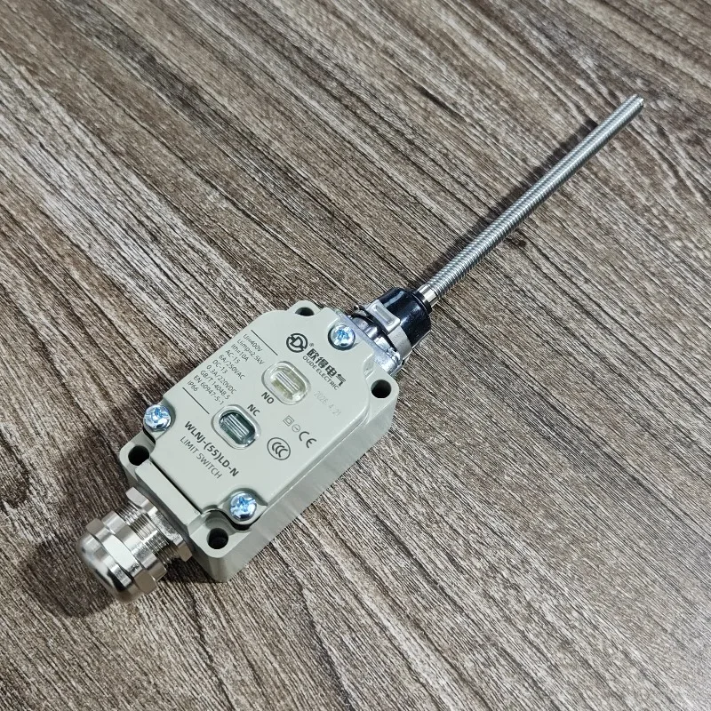 WLNJ- (55) LD-N travel switch, spring rod universal type, with working indicator light, Oude limit switch