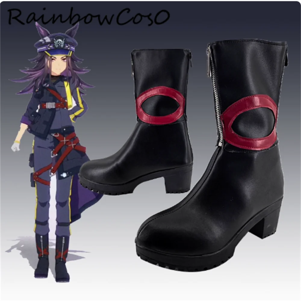 Fenomeno Umamusume Pretty Derby Cosplay Zapatos Botas Juego Anime Halloween Navidad RainbowCos0W4724