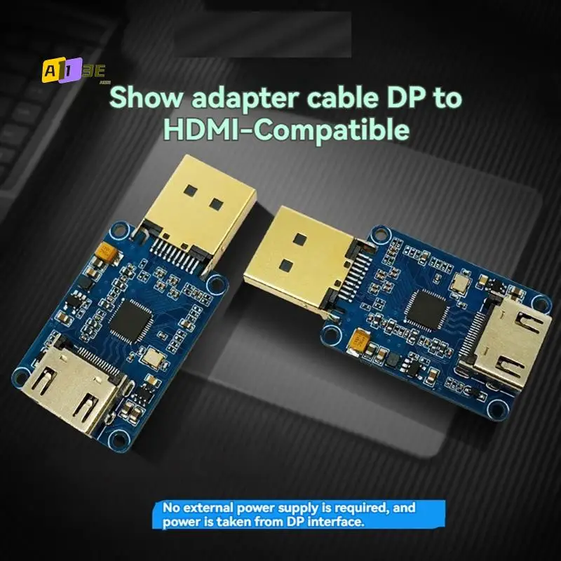 

A13E-4KDP To -Compatible Adapter Displayport Male To Female -Compatible Converter For PC Laptop To HD TV Monitor