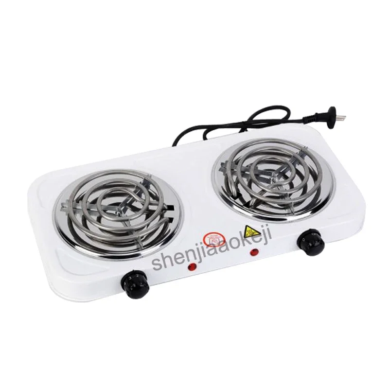 Double-head Electric Furnace kitchen Hotplates Cooker Household Non-radiative heating Stove Iron Burner Coffee Heater EU plug1pc