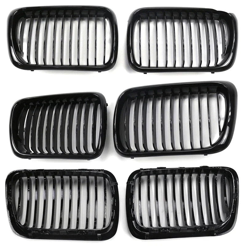 Car Front Center Grille Sport Grilles Replacement  ABS Fit For BMW 3 Series E36 1996 1997 1998 1999  316 318 320 325 32