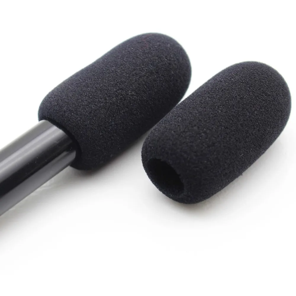 6 Pcs Larger Foam Windscreen Mic Windshields Foam Cover for Desktop Shotgun Microphones