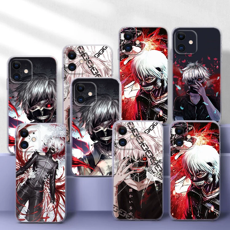 53d Anime Tokyo Ghoul Soft Case for Moto G Play E20 E4 E40 E5 E6 E6S E7 Power Edge 20 Lite Pro G200 G30 G4