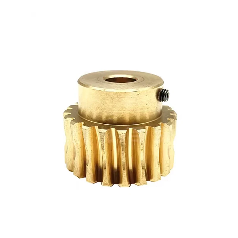 1pc Turbine Worm Gear 2M 20 Teeth Transmission Ratio 1:20 Brass Gear 2 Module 20T
