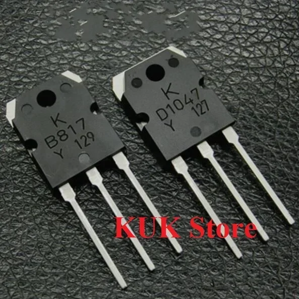 Real Original 100% NEW  B817  D1047  KTB817 = 2SB817 ,  KTD1047 = 2SD1047  TO-3P