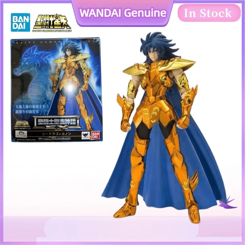 In stock  BANDAI Saint Cloth Myth EX SEA DRAGON KANON Tamashii Nations In Stock Anime Action Collection Figures Model Toys