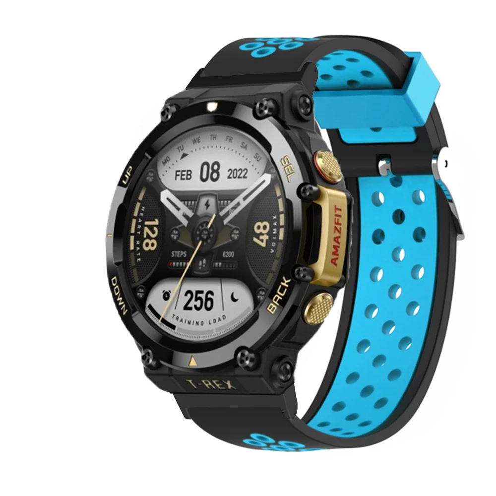 Amazfit-rexおよびCorrexウォッチ用の交換用シリコンストラップ