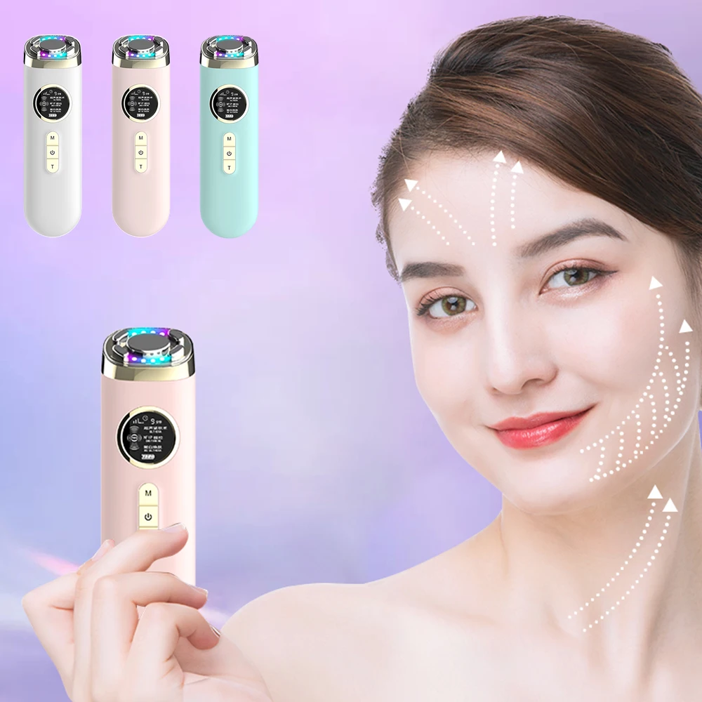 RF Lifting Gesichts massage geräte für die Hautpflege Hochfrequenz ems Mikros trom Falten entferner Lift Hautpflege Gesichts massage Beauty Tool