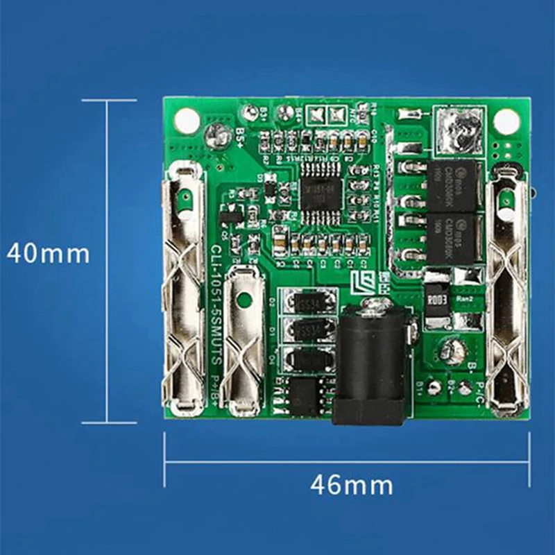 4 Pcs 5S 18/21V 20A Li-Ion BMS PCM Lithium Battery Charging Protection Board PCB For 18650 Lithium Batteries Pack