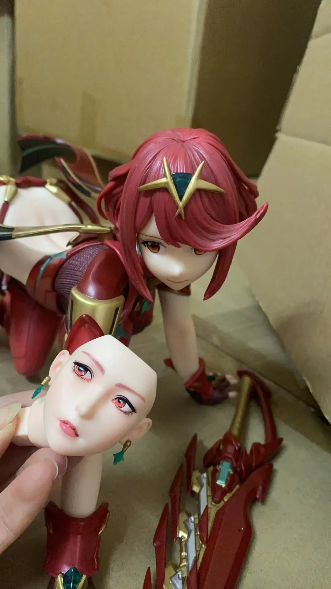 جديد 1/4 Xenoblade Chronicles 2 الشكل Pyra Homura أنيمي فتاة PVC عمل أرقام لعبة GK تمثال لعبة جمع نموذج دمية