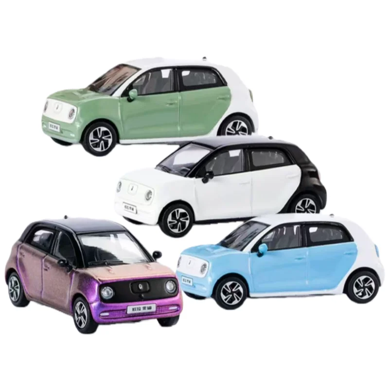 

XCARTOYS 1/64 New Energy Mini Alloy Car Static Model Mini Vehicles Adult Collectibles Decorations Children's Birthday Gift Toys