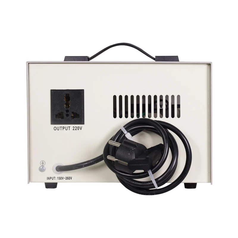 SVC-1KW  110V Single Phase Voltage Stabilizer Servo Automatic Voltage Regulator with 50Hz Home Use Copper Protector