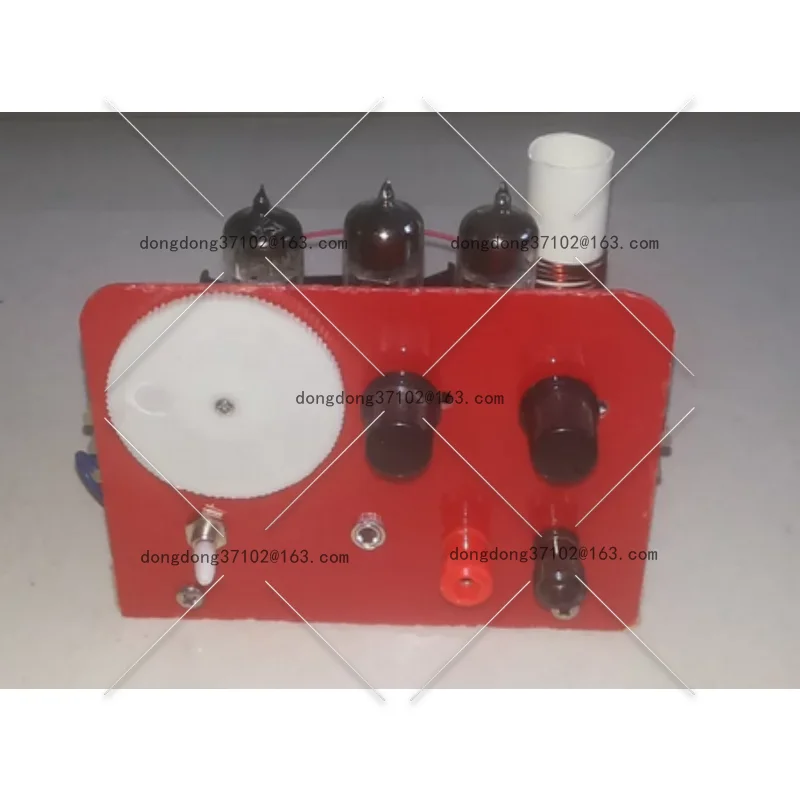 

Regenerative DC Three-Lamp HF Tube Radio Kit CW SSB Receiver, Battery Powered