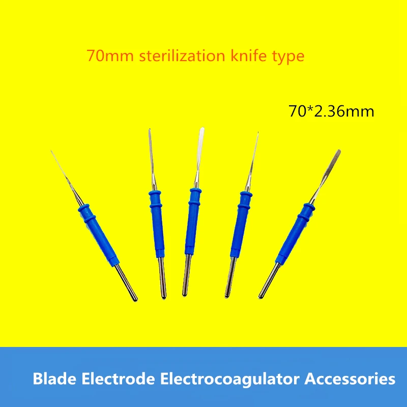 Electrosurgical Electrode ESU Pencil Blade Electrode Tungsten Wire Surgical Electrode Head Accessories 70*2.36mm 3pcs/Lot