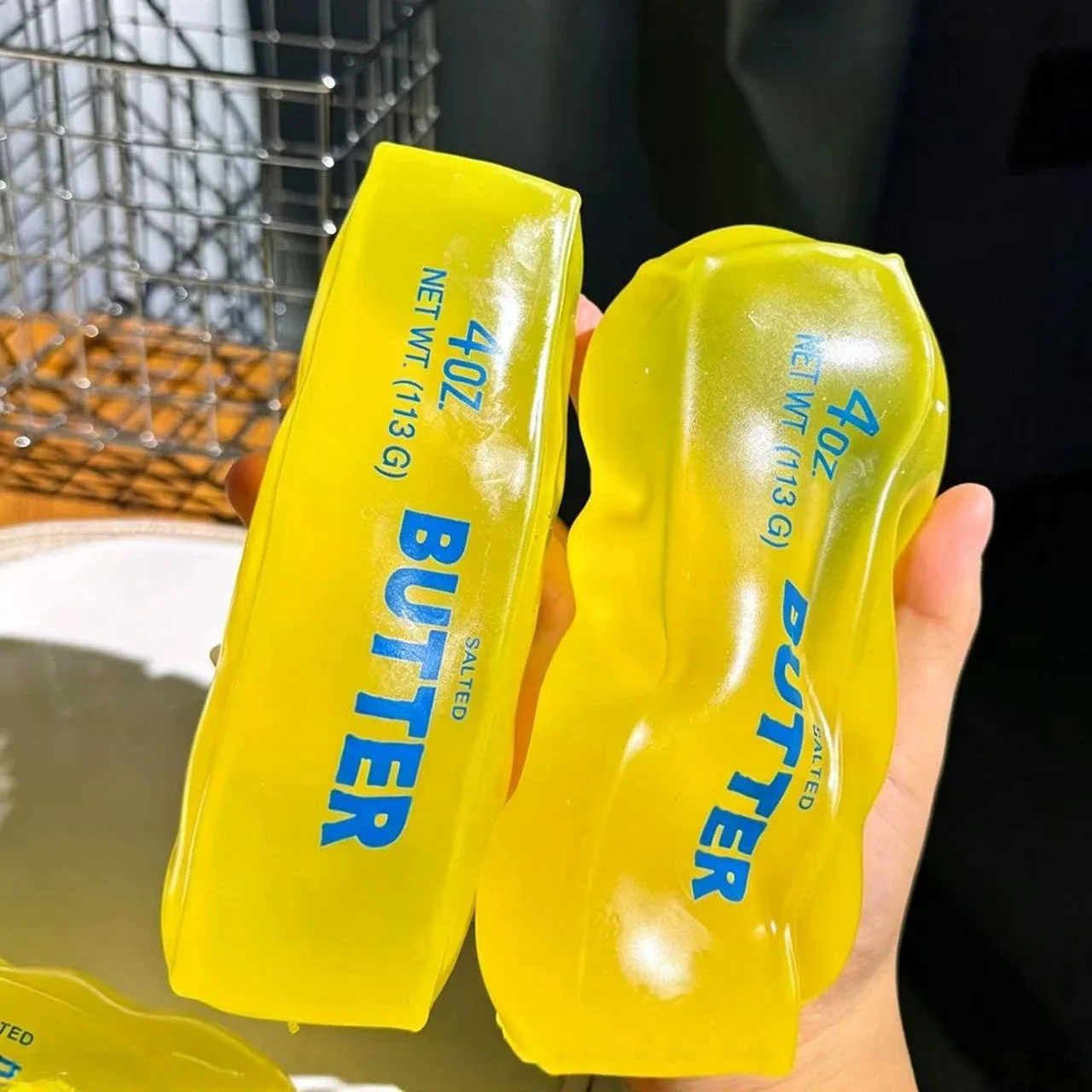 New Simulated Butter Squishy Toy Slow Rising Squeeze Toy Stress Relief Sensory Fidget Toy For Adults Teens Relax Stress Gift view 4