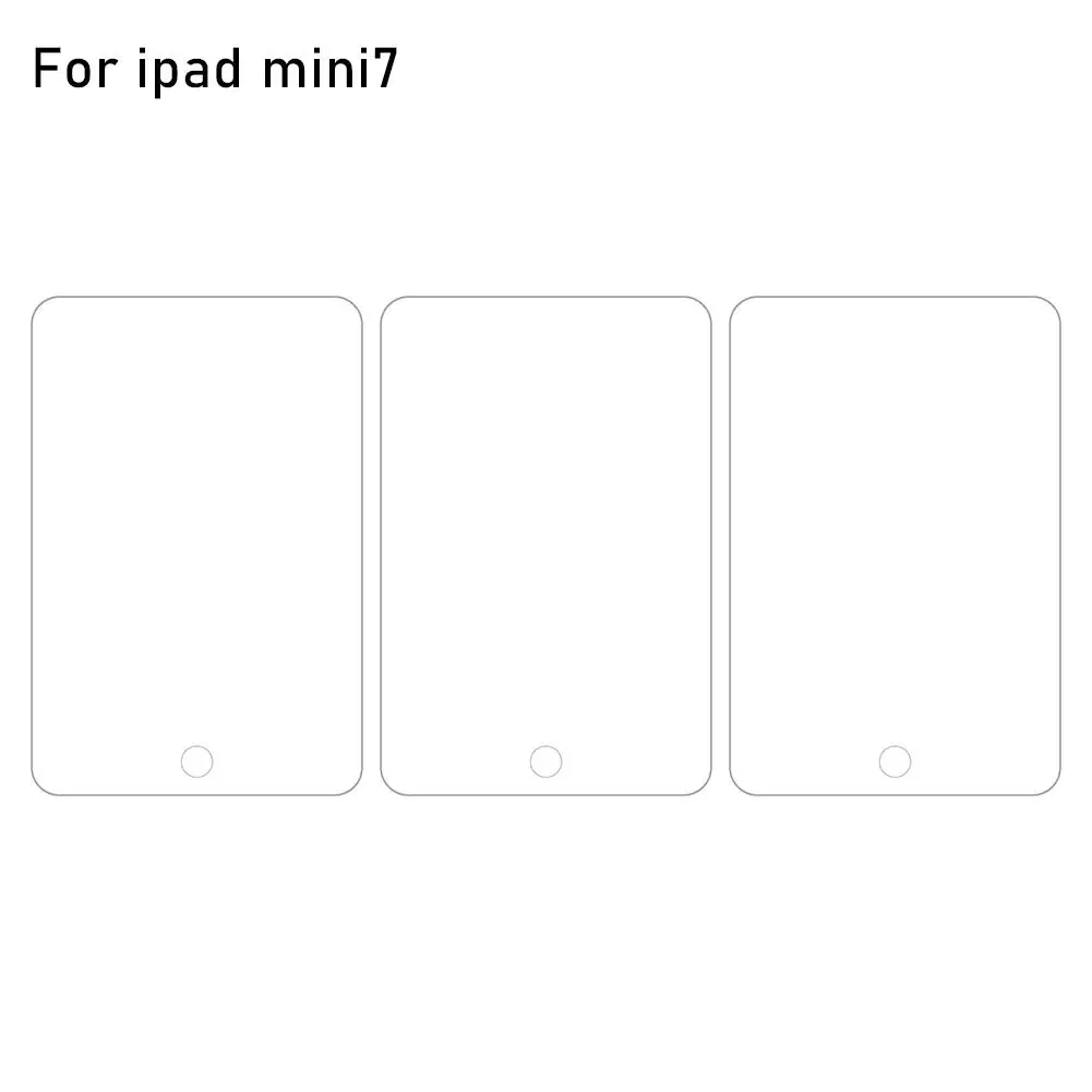 1/2/3 Pack Screen Protector For Apple iPad Mini 2024 Tempered Glass Film Case Friendly Anti-Scratch HD Clear Bubble Free Q1K3