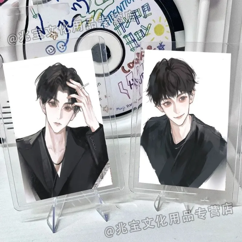Chu Ji Dan Counterattack Doujin Photocards Chi Cheng Wu Suowei BL Couple Lomo Card Exquisite Fan Art Anime Mini Card Stationery