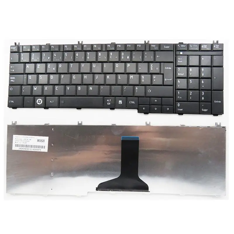 US/SP/RU/JP Laptop Keyboard For Toshiba Satellite C650D C650 L650D
