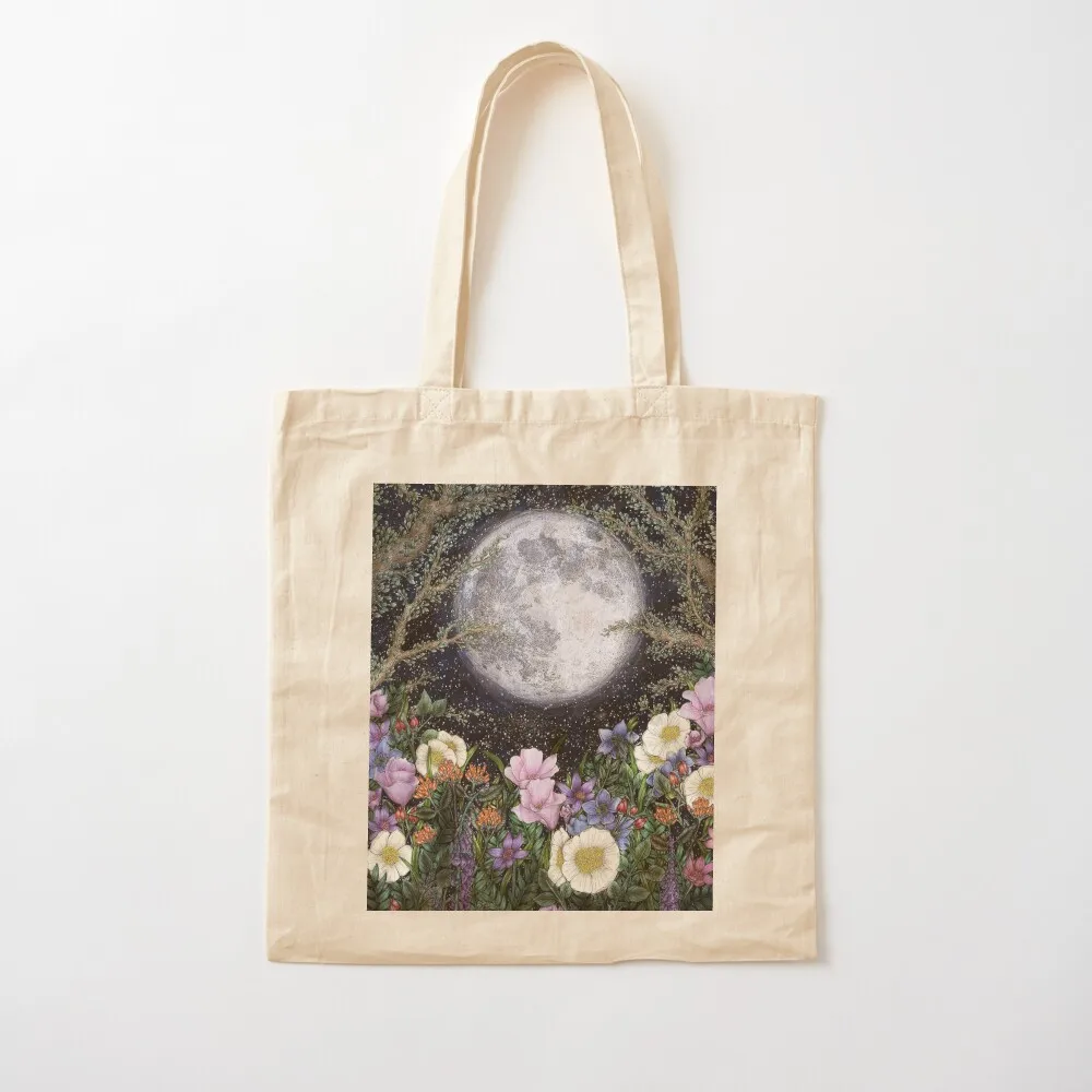 

Midnight in the Garden II Tote Bag canvas shopping bag canvas bags Canvas Tote Bag