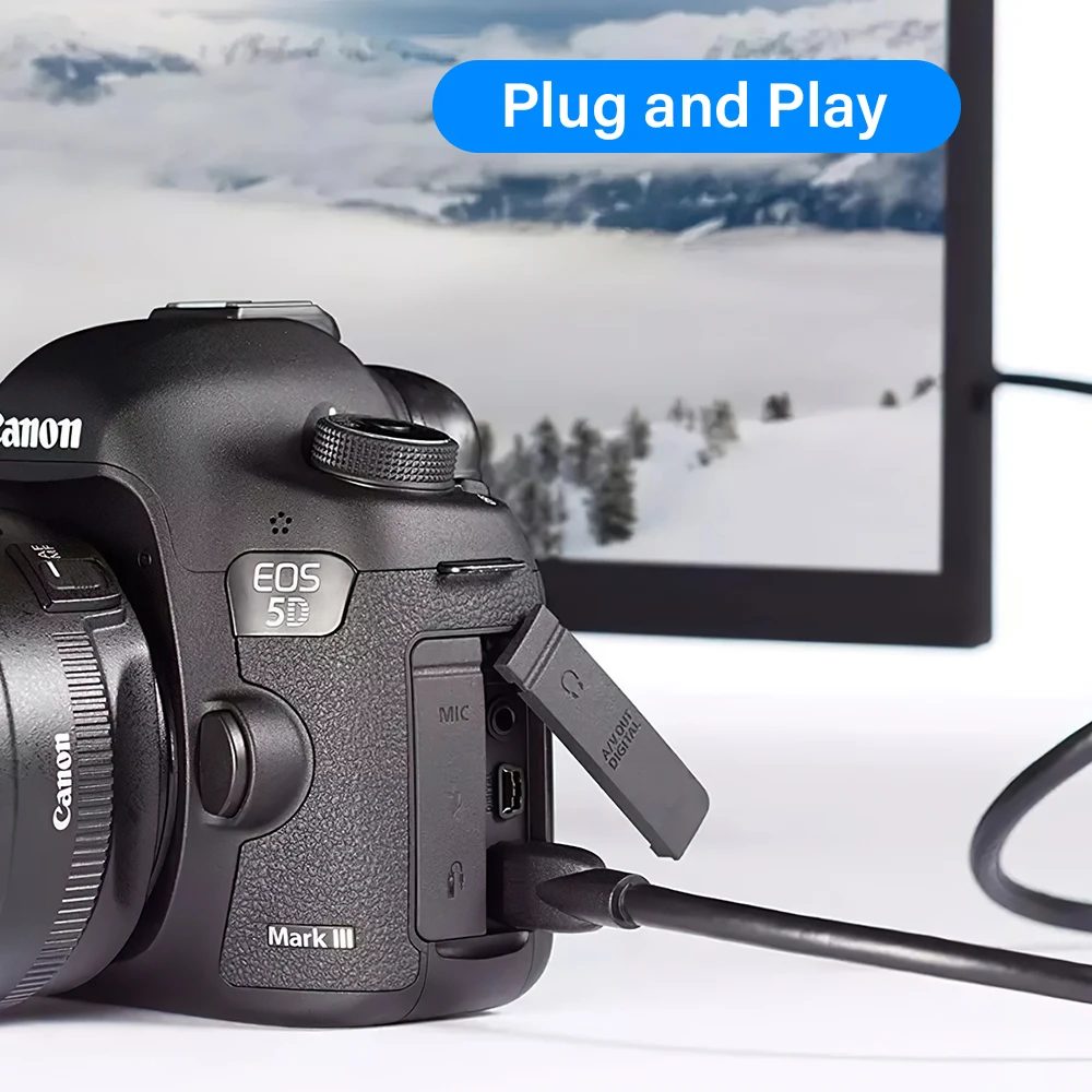 مطلية بالذهب كابل صغير HD إلى HD 1080P ذكر إلى ذكر تأثير صغير HDMI متوافق مهائي كابلات 1 متر 2 متر 3 متر 5 متر 10 متر لجهاز عرض HDTV