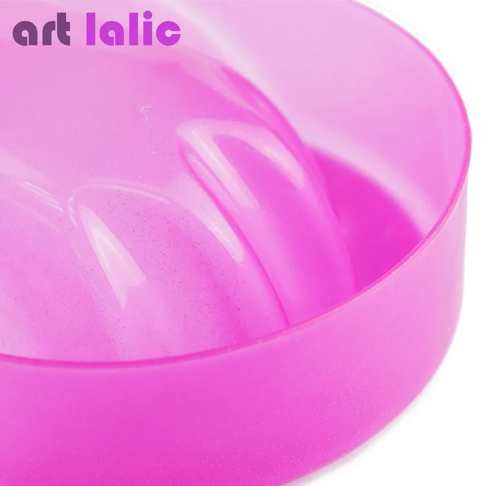 전문가용 퍼플 핸드 워시 리무버 네일 아트 DIY 도구 (살롱, 스파, 목욕 트리트먼트 필수 매니큐어 도구)