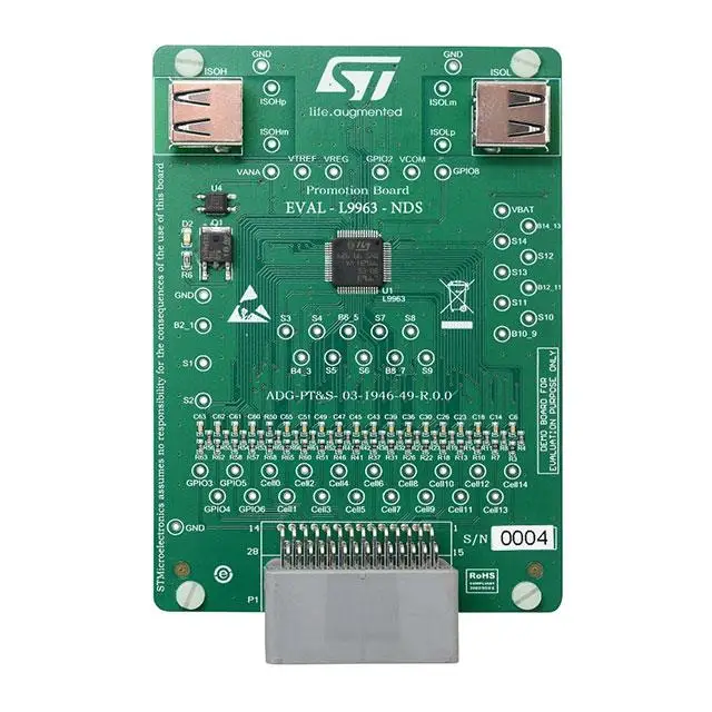 

New EVAL-L9963-NDS EVALUATION BOARD FOR L9963 - NOD