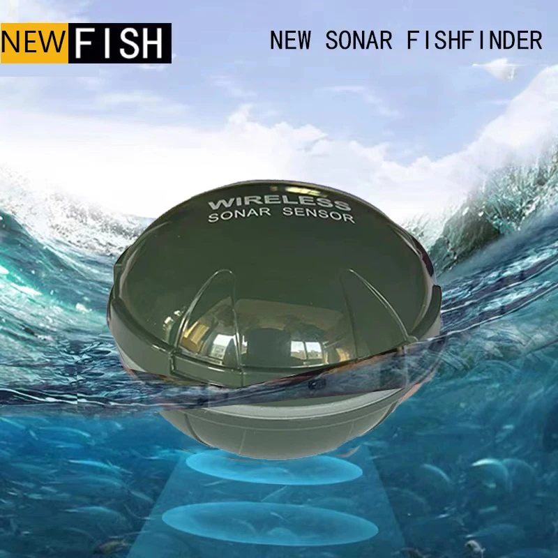 Brand New Smart Phone Sonar Sensor Bluetooth Intelligent Fish Finder Android & Ios Fish Visual Fishing