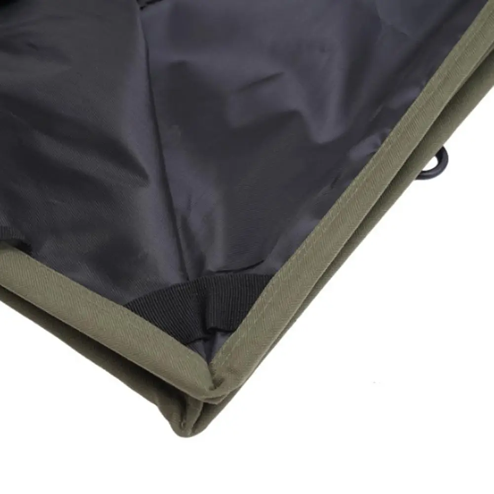 Outdoor Camping Triangle Bag Folding Picnic Storage Box Garbage Bin Trunk Storage Basket Dirty Cloth Toy Kitchenware Storage