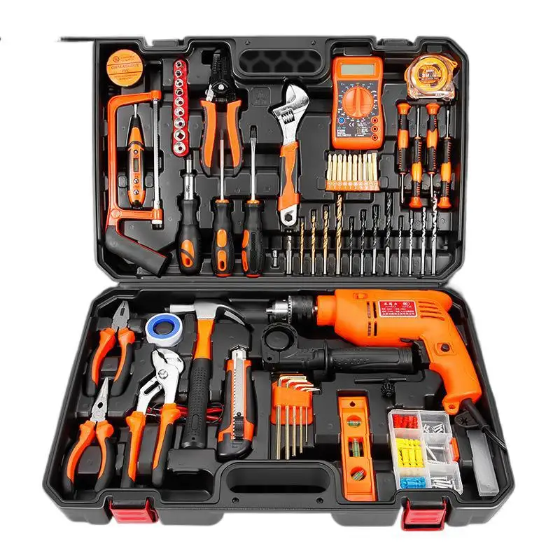 

Toolbox Set Household Multi-functional Family Car Daily Electrician Special Hardware Tools