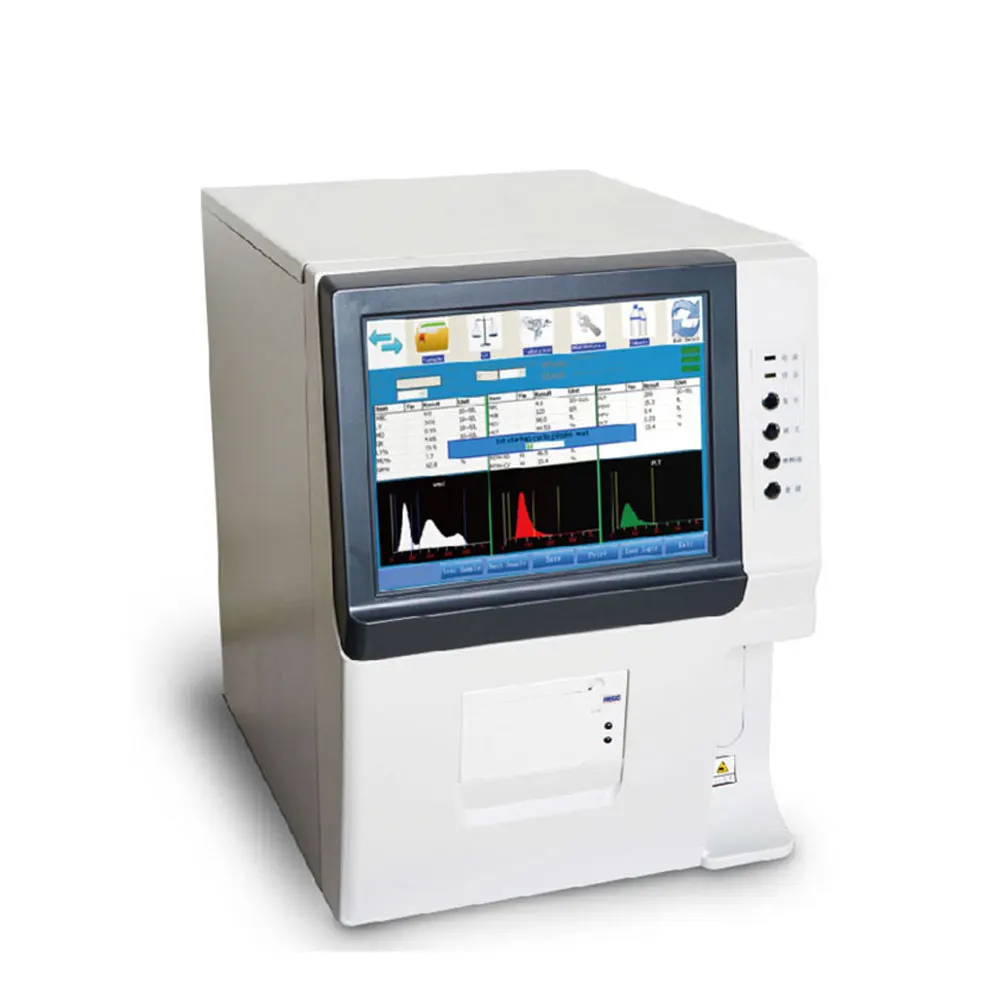 Medical Portable Chemistry test Gas Automatic Hemogram Cbc Vet Auto Veterinary Hematology Analyzer Blood