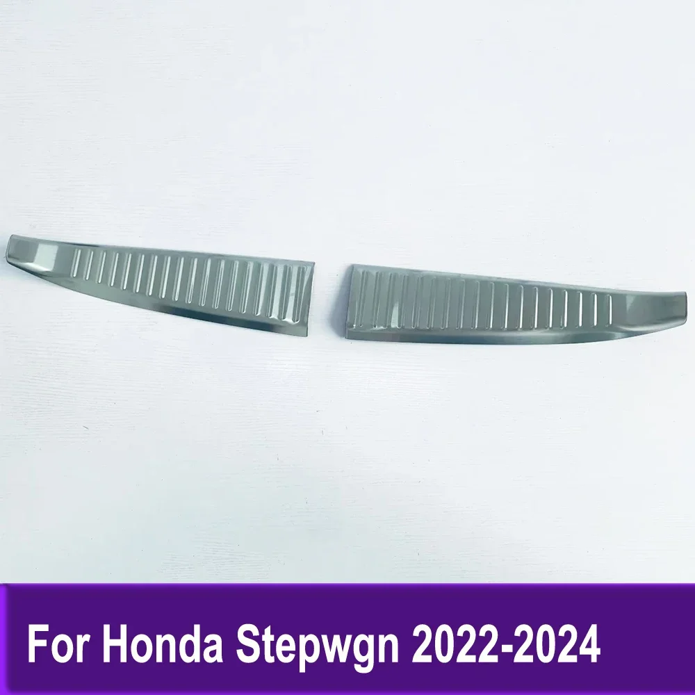 

Inner Rear Bumper Pad Protector Trim Tail Trunk Scuff Plate Cover For Honda Stepwgn 2022 2023 2024 Car Accessories