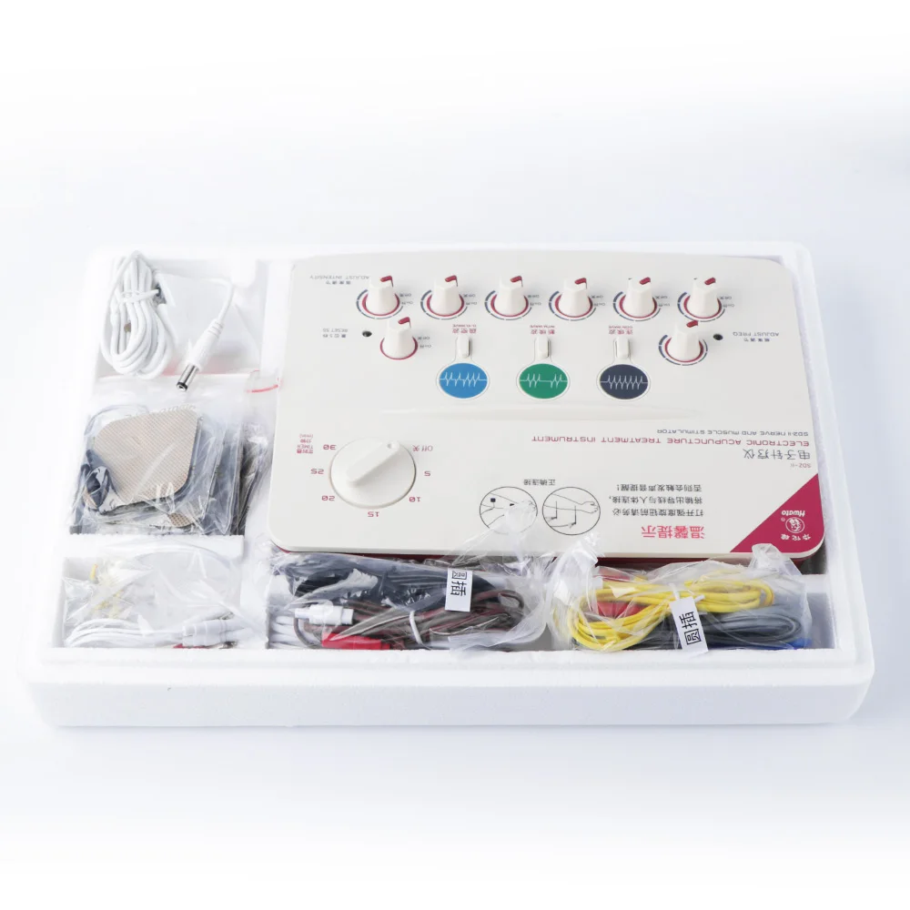 

Electric EMS Electroacupuncture Acupuncture Muscle Stimulator Low Frequency Body Massage Device Tens Relax Physiotherapy Massage
