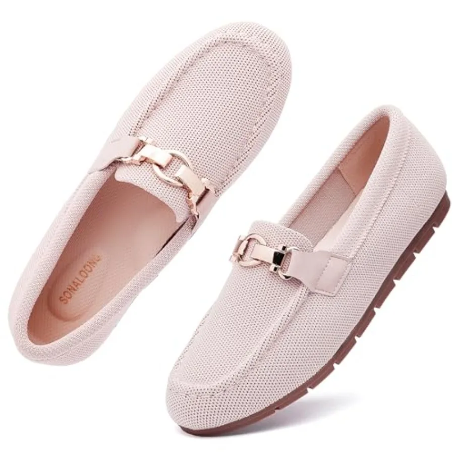 

Женские удобные лоферы на плоской подошве с широкой посадкой, без застежек, с поддержкой свода стопы, дышащие, из мягкого трикотажа, классические или полированные.