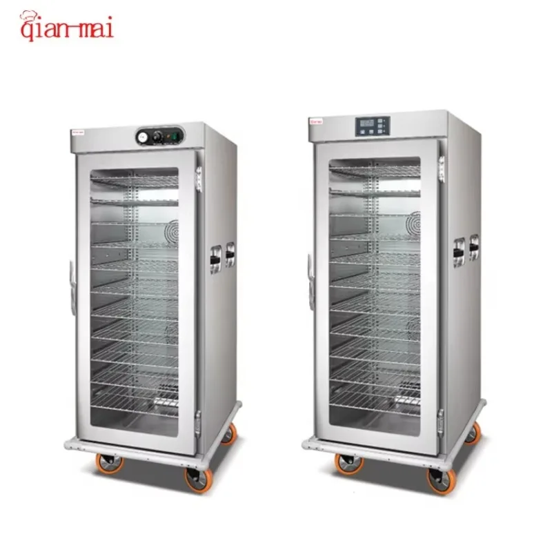 

2026Popular Commercial Stainless Steel Heating Cabinet 11 Trays Holding Cabinet