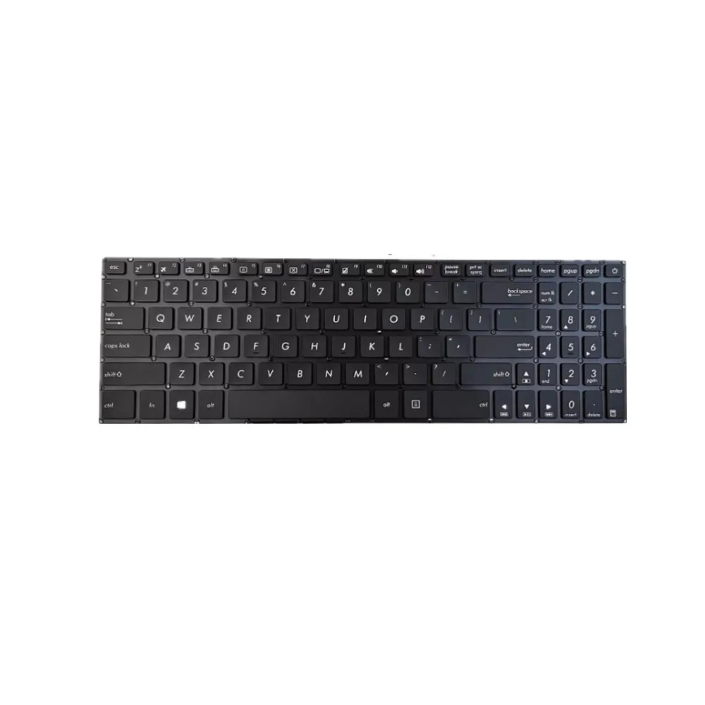 Teclado de ordenador portátil para ASUS VivoBook Pro 17 N705FD N705FN N705UD N705UN N705UQ negro EE. UU. Edición
